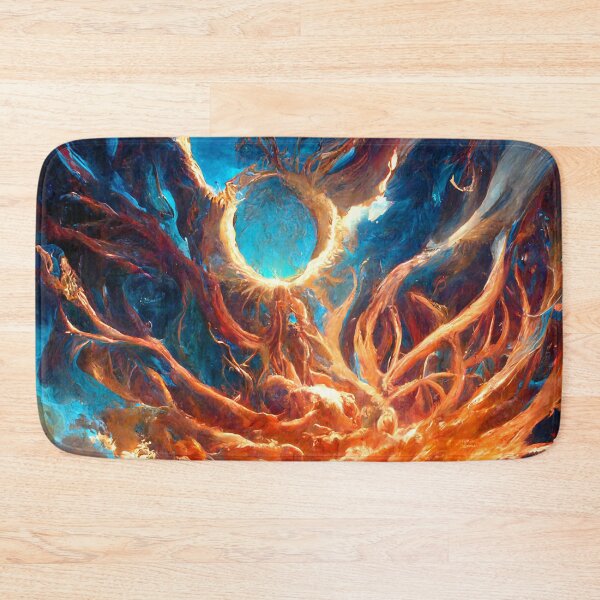 Item preview, Alien titan ascending from the sky designed and sold by MadeByHaresShop.