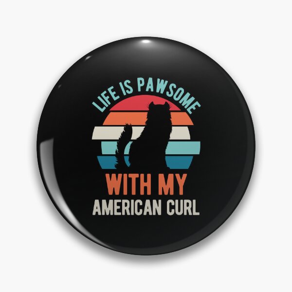 Item preview, Funny American Curl Cat designed and sold by artworkbyrihen.