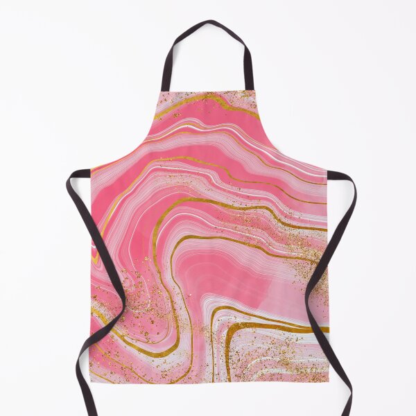 Item preview, Faux Baby Pink Marble With Gold Glitter Veins designed and sold by MysticMarble.
