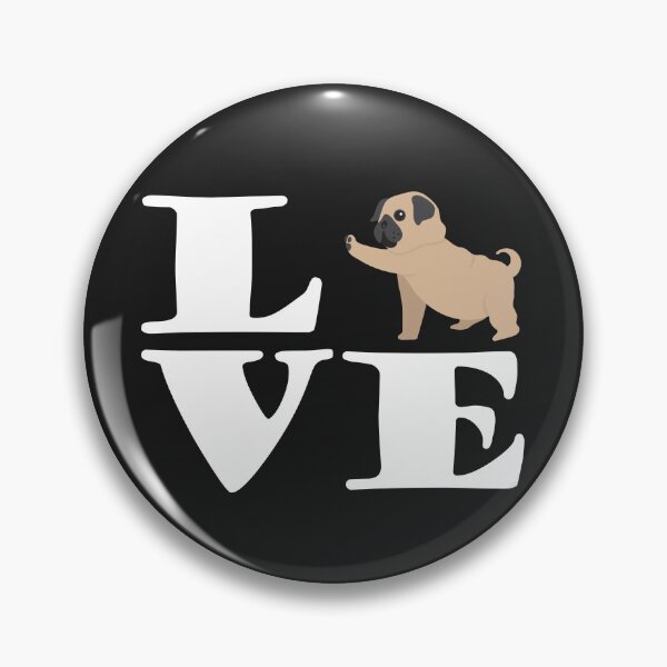 Item preview, Pugs Love High Five Your Pug designed and sold by Pugstuff.
