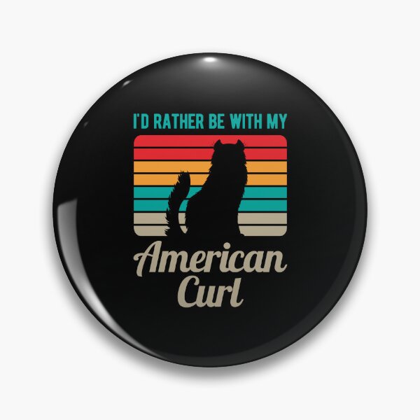 Item preview, Funny American Curl Cat designed and sold by artworkbyrihen.