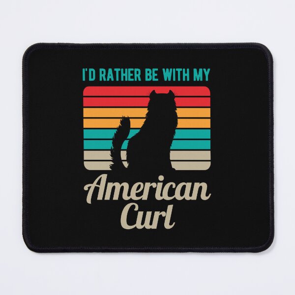 Item preview, Funny American Curl Cat designed and sold by artworkbyrihen.