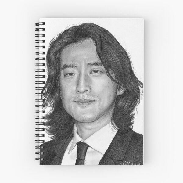 Item preview, Jack Yang -realistic hand-drawn graphite pencil by @Callydrawing designed and sold by Callydrawing.