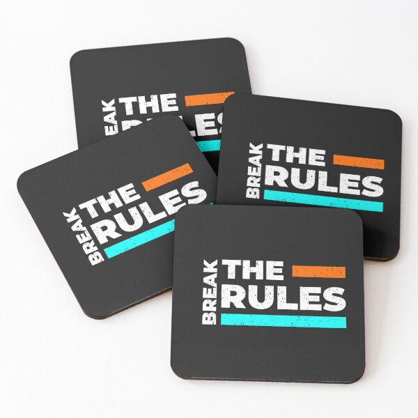 Item preview, Break the rules designed and sold by MixShop10.