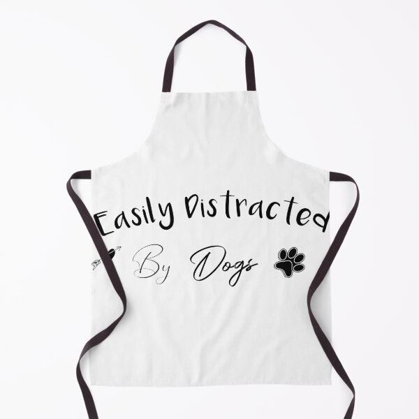 Item preview, easily distracted by dogs funny tshirt ,gift,birthday designed and sold by illustramanshop.