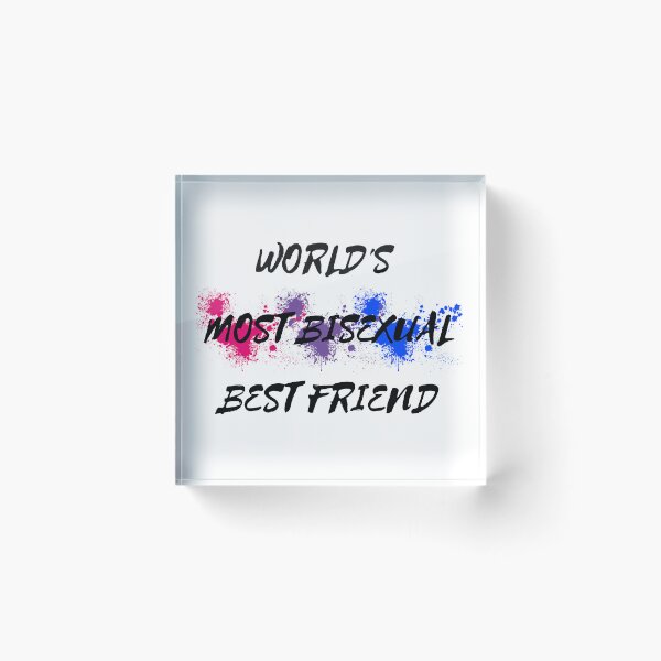 Item preview, World's Most Bisexual Best Friend designed and sold by LuckyKermit.