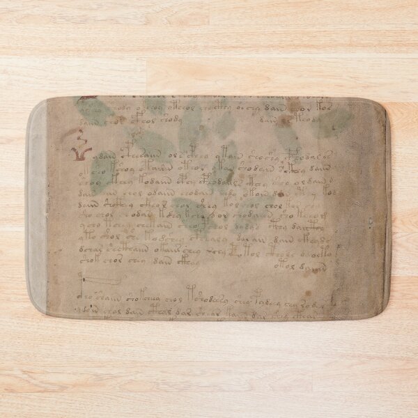 Item preview, Voynich manuscript book cover  Illustrated codex hand-written in an unknown writing system designed and sold by TeeARTHY.