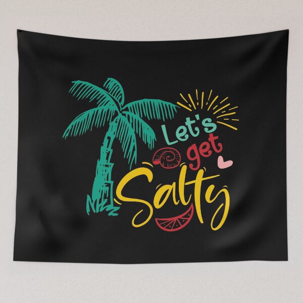 Item preview, Let's Get Salty, Summer Quote designed and sold by OB-Store.
