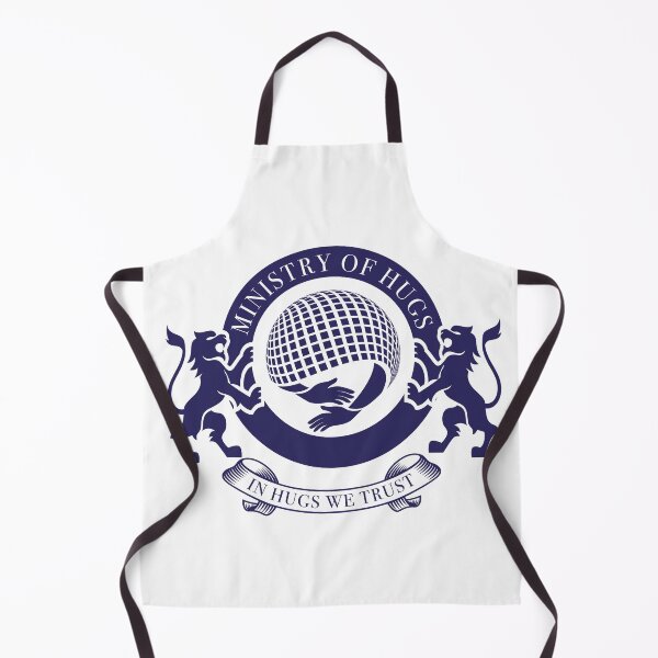 Item preview, Ministry of Hugs Emblem – Blue designed and sold by cjgraphic.