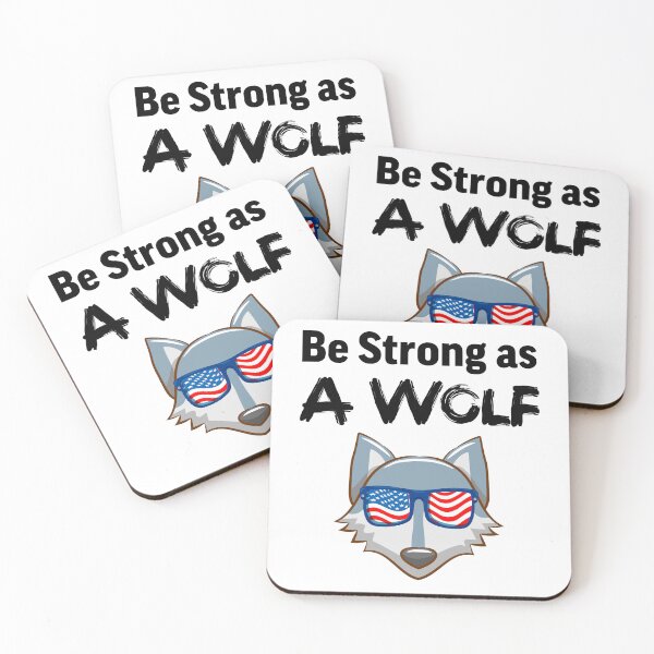 Item preview, Be Strong as a wolf designed and sold by lunacarter.