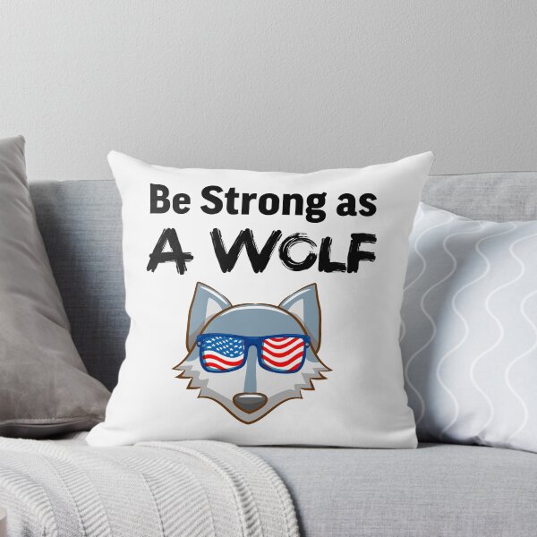Item preview, Be Strong as a wolf designed and sold by lunacarter.