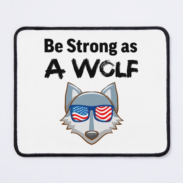 Item preview, Be Strong as a wolf designed and sold by lunacarter.