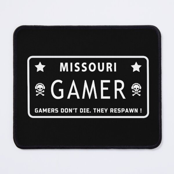 Item preview, Gaming lover. Missouri Gamer. Gamers dont die, They respawn designed and sold by Sky-99.