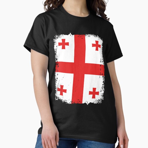 Item preview, Georgia Flag Distressed designed and sold by rafaeltto.