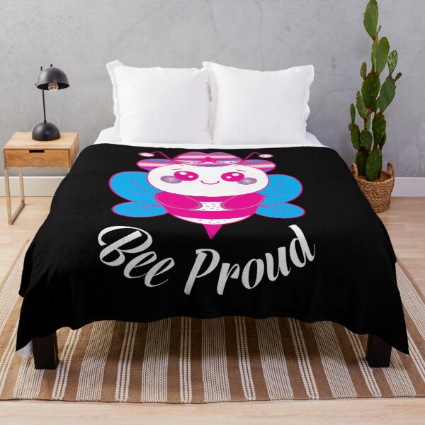 Item preview, orgullo trans abeja orgullosa, linda abeja transexual designed and sold by XXgooddeedXX.