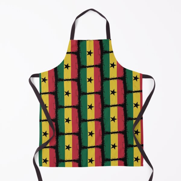 Item preview, Ghana Flag Distressed designed and sold by rafaeltto.