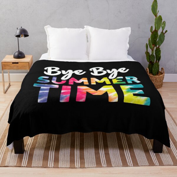 Item preview, Bye Bye Summertime With Tie dye Print For Summer Lover designed and sold by JokeGysen.
