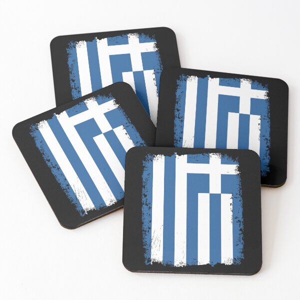 Artikelvorschau, Greece Flag Distressed entworfen und verkauft von rafaeltto.