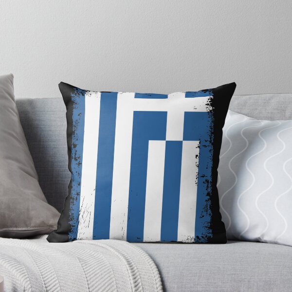 Item preview, Greece Flag Distressed designed and sold by rafaeltto.