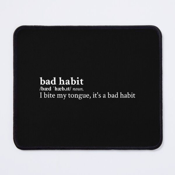 Item preview, Bad Habit by Steve Lacy designed and sold by StickTheSong.