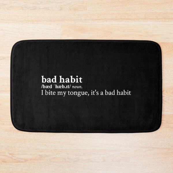 Item preview, Bad Habit by Steve Lacy designed and sold by StickTheSong.