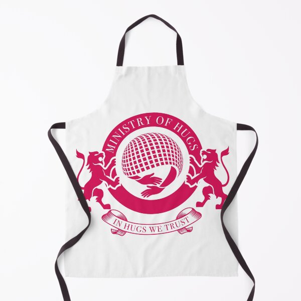 Item preview, Ministry of Hugs Emblem – Red designed and sold by cjgraphic.