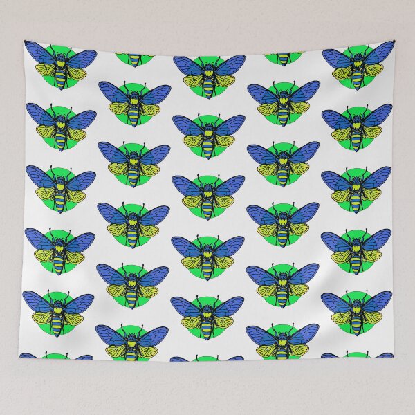 Item preview, Blue and Yellow Bee designed and sold by Hunnybugs.