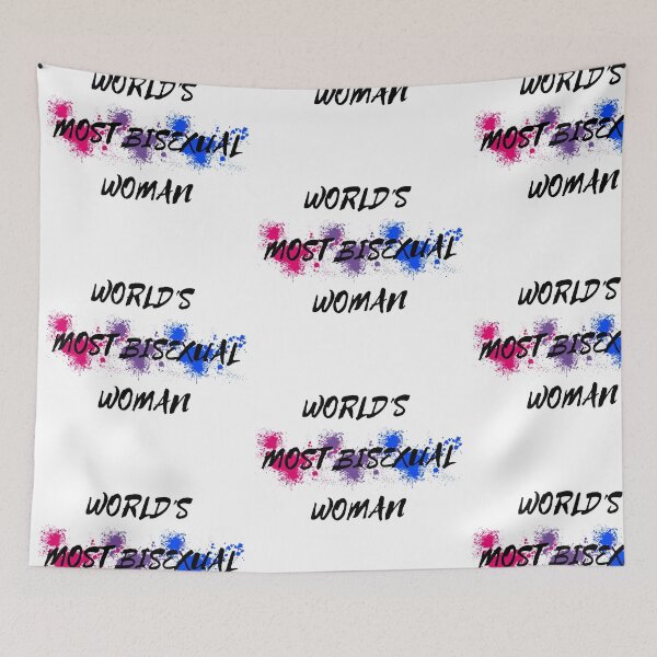Item preview, World's Most Bisexual Woman designed and sold by LuckyKermit.