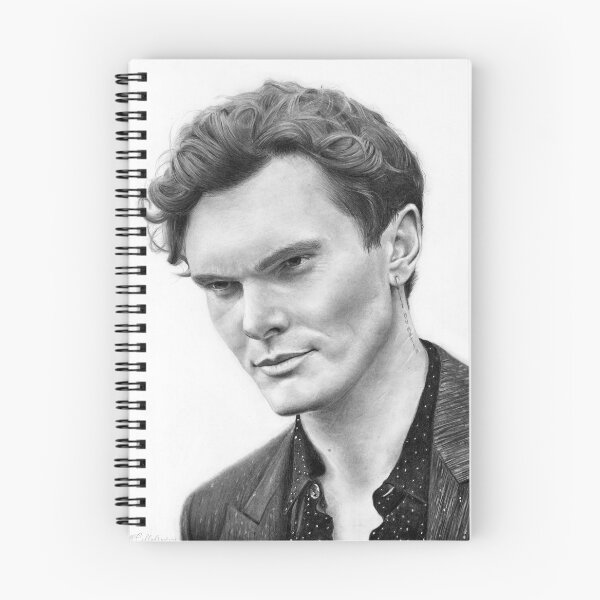 Item preview, Luke Baines -realistic hand-drawn graphite pencil by @Callydrawing designed and sold by Callydrawing.