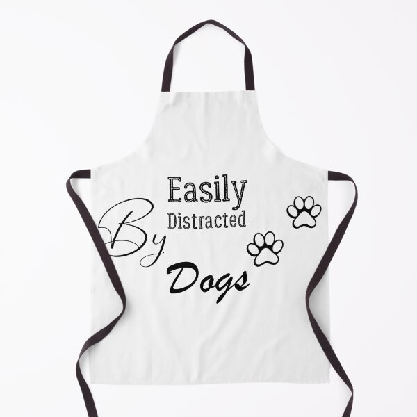 Item preview, easily distracted by dogs funny tshirt ,gift,birthday designed and sold by illustramanshop.