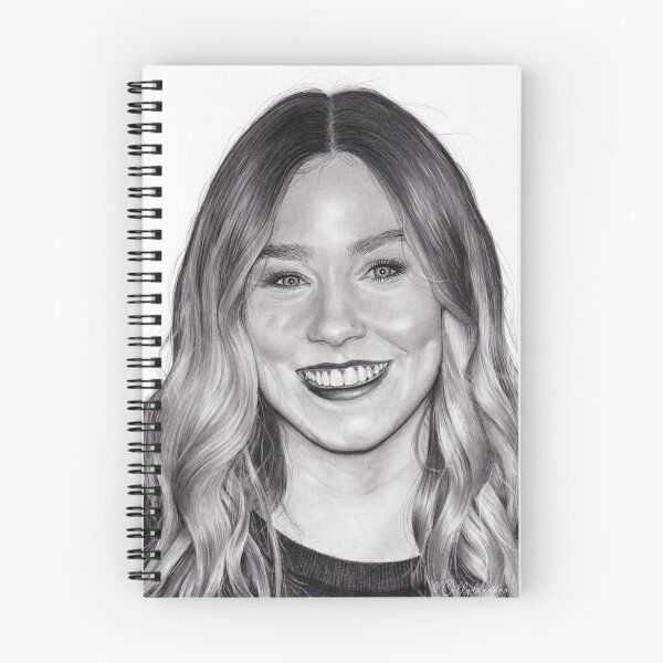 Item preview, Tessa Mossey - realistic hand-drawn graphite pencil by @Callydrawing designed and sold by Callydrawing.