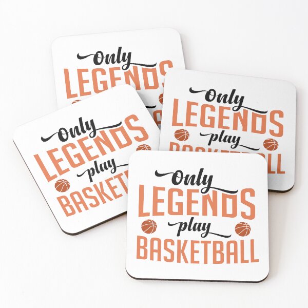 Item preview, only legends play basketball Quote Design designed and sold by zubairrmahmud.