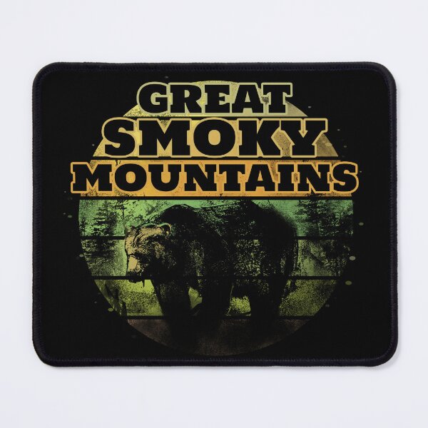 Item preview, Great Smoky Mountains - US National Parks - Vintage Logo designed and sold by Area31Studios.