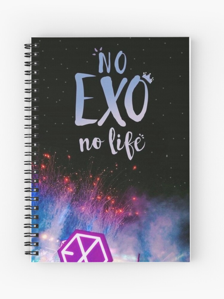 Exo Merchandise Spiral Notebook By Missbangtan Redbubble