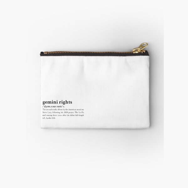 Item preview, Gemini Rights by Steve Lacy designed and sold by StickTheSong.
