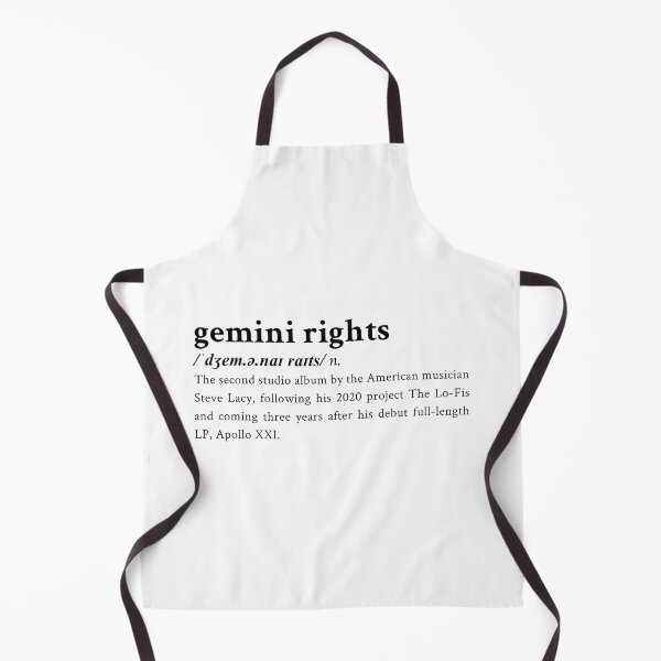 Item preview, Gemini Rights by Steve Lacy designed and sold by StickTheSong.