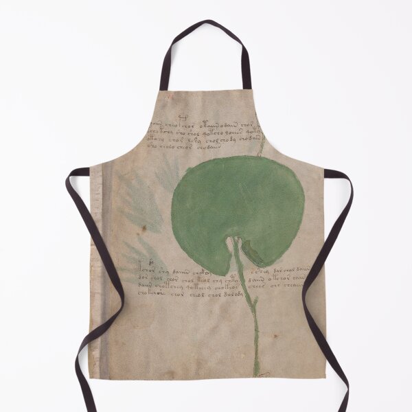 Item preview, Voynich manuscript book cover Illustrated codex green leaves designed and sold by TeeARTHY.