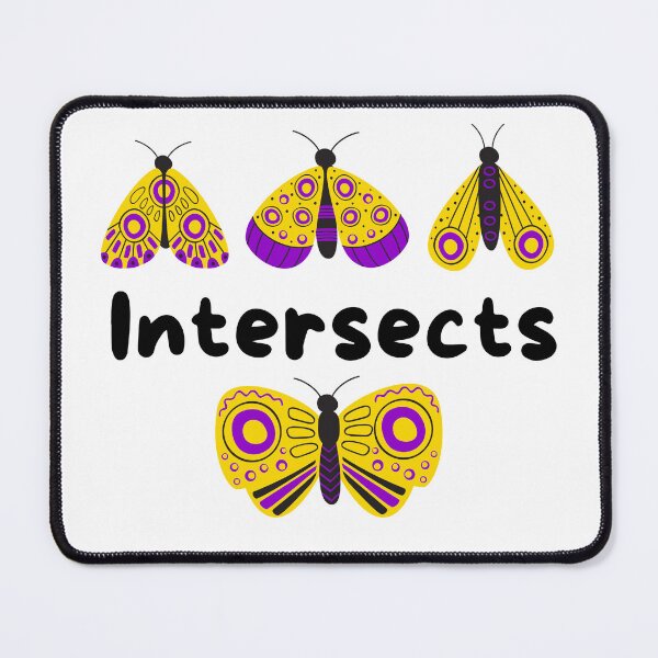 Item preview, Funny Intersex Insects Butterflies Intersects designed and sold by prideXrainbow.