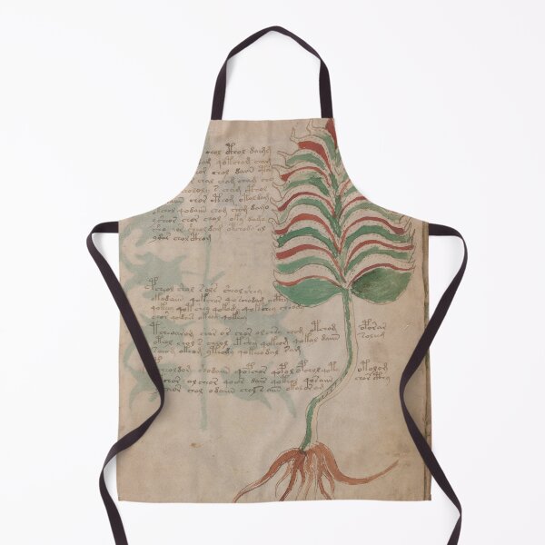 Item preview, Voynich manuscript book cover Illustrated codex green leaves designed and sold by TeeARTHY.
