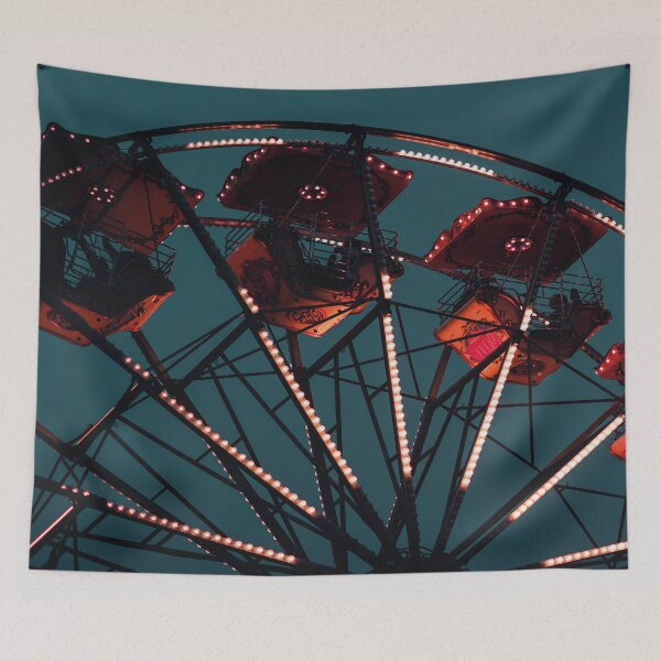 Item preview, beautiful ferris wheel at night ferris wheel designed and sold by Asombrosa.