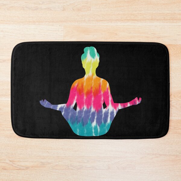 Item preview, Yoga Lotus Position With Tie dye Print For Yoga Lover designed and sold by JokeGysen.