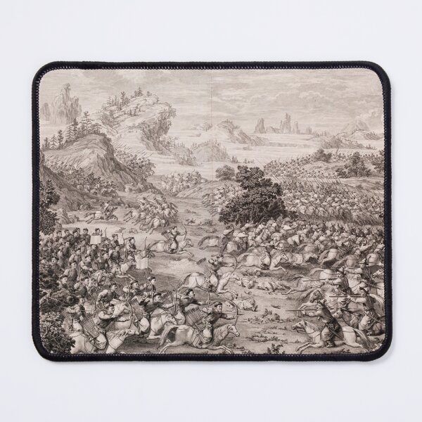 Item preview, The Victory of Khorgos (1774) Jacques Philippe Le Bas designed and sold by unsung.art [].