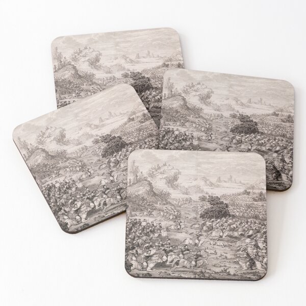 Item preview, The Victory of Khorgos (1774) Jacques Philippe Le Bas designed and sold by unsung.art [].