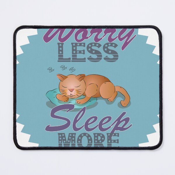 Item preview, Worry Less Sleep More designed and sold by karyalangit.