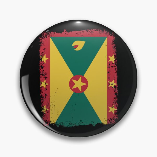 Item preview, Grenada Flag Distressed designed and sold by rafaeltto.