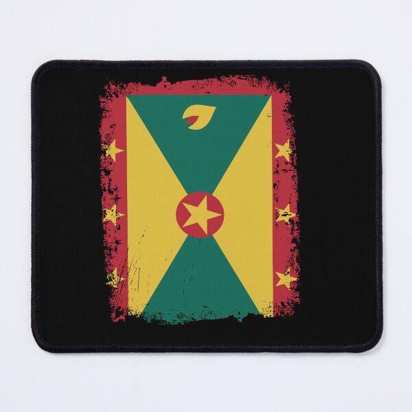 Item preview, Grenada Flag Distressed designed and sold by rafaeltto.