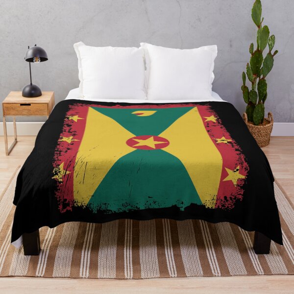 Item preview, Grenada Flag Distressed designed and sold by rafaeltto.