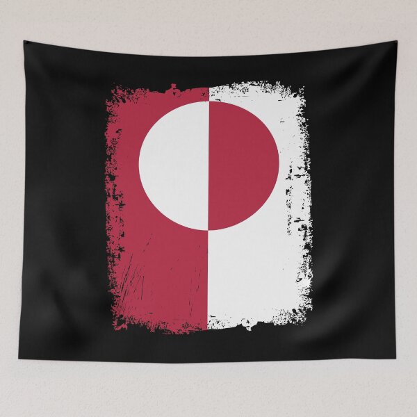Item preview, Greenland Flag Distressed designed and sold by rafaeltto.