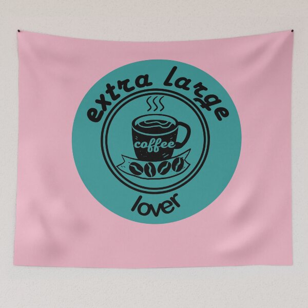 Item preview, Extra Large Coffee Lover designed and sold by flydye.