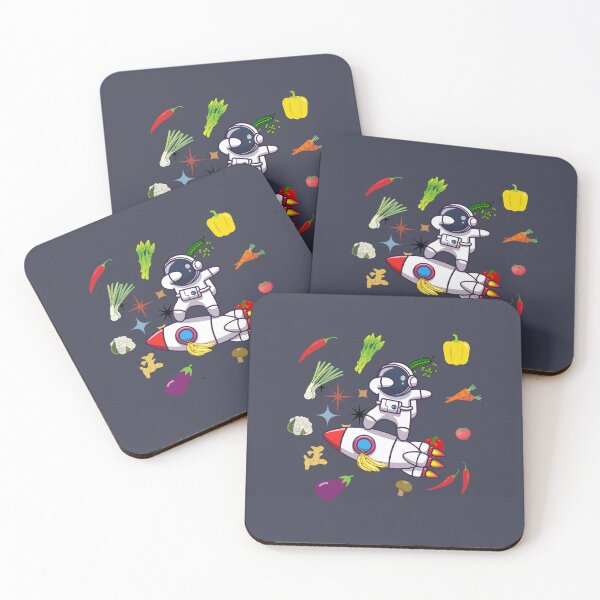 Item preview, Vegetables in Space designed and sold by Lauraloris.